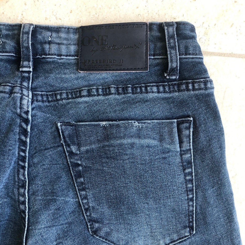 One x one teaspoon crop jeans